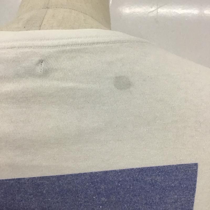 クリスチャンダダ CHRISTIAN DADA Tシャツ 長袖 CDM-17W-0511 ロンT スリーブロゴ バックプリント 46 ロゴ、文字 白 / ホワイト /  メンズ USED 古着 中古 10121353