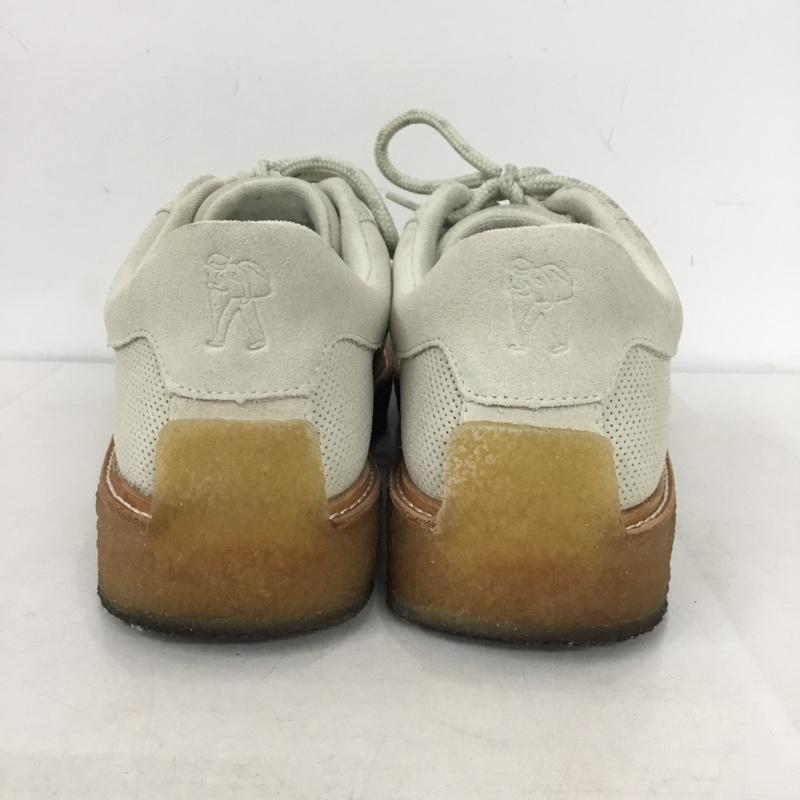 クラークス Clarks カジュアルシューズ カジュアルシューズ 61455919 ローカットスニーカー UK9.5 US：10.5 ロゴ、文字 グレージュ / グレージュ /  メンズ USED 古着 中古 10144421