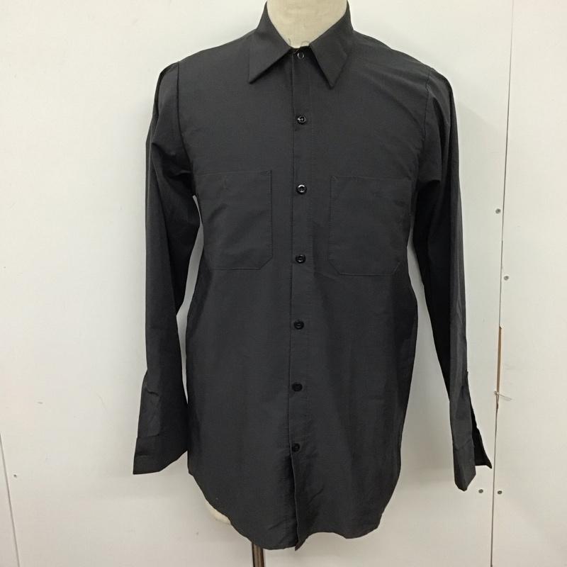 レッドキャップ RED KAP シャツ、ブラウス 長袖 長袖シャツ 無地シャツ カラーシャツ S 無地 黒 / ブラック /  メンズ USED 古着 中古 10124913