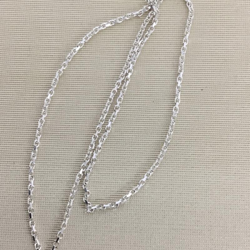 古着 USED アクセサリー ネックレス、ペンダント 925 イタリア刻印 ネックレスチェーン 無地 銀 / シルバー /  メンズ USED 古着 中古 10149231