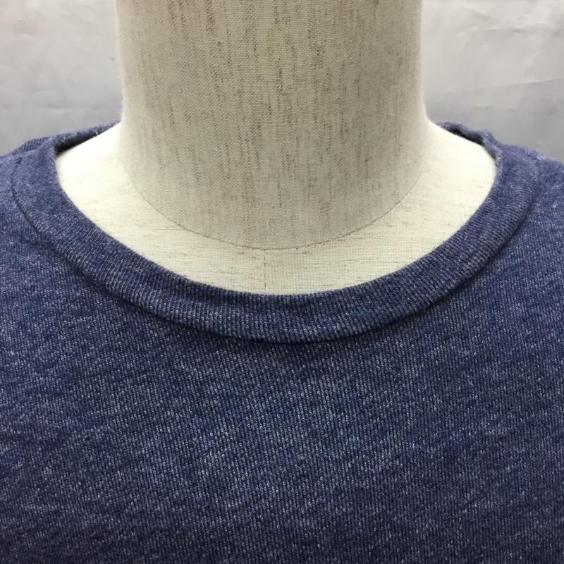 ディーゼル DIESEL カットソー 長袖 長袖カットソー クルーネックカットソー ロングスリーブカットソー 無地Tシャツ L 無地 インディゴ / インディゴ /  メンズ USED 古着 中古 10114157