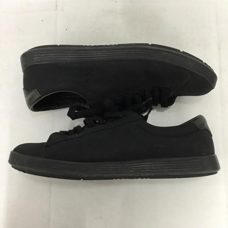 プラダ PRADA スニーカー スニーカー 4E 2860 9 ローカット ロゴ、文字 黒 / ブラック /  メンズ USED 古着 中古 10149669