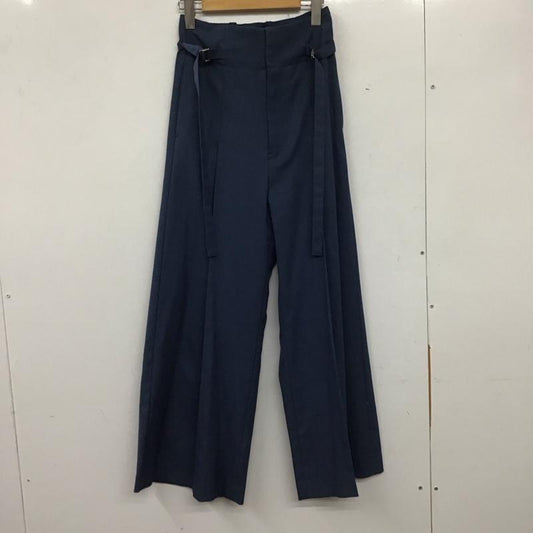 ユナイテッドトウキョウ UNITED TOKYO パンツ スラックス 1 無地 青 / ブルー /  レディース USED 古着 中古 10138136