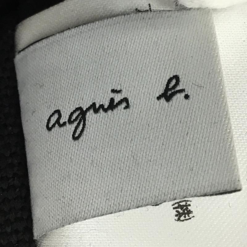 アニエス・ベー agnes b. ショルダーバッグ ショルダーバッグ ロゴ、文字 黒 / ブラック /  レディース USED 古着 中古 10135128
