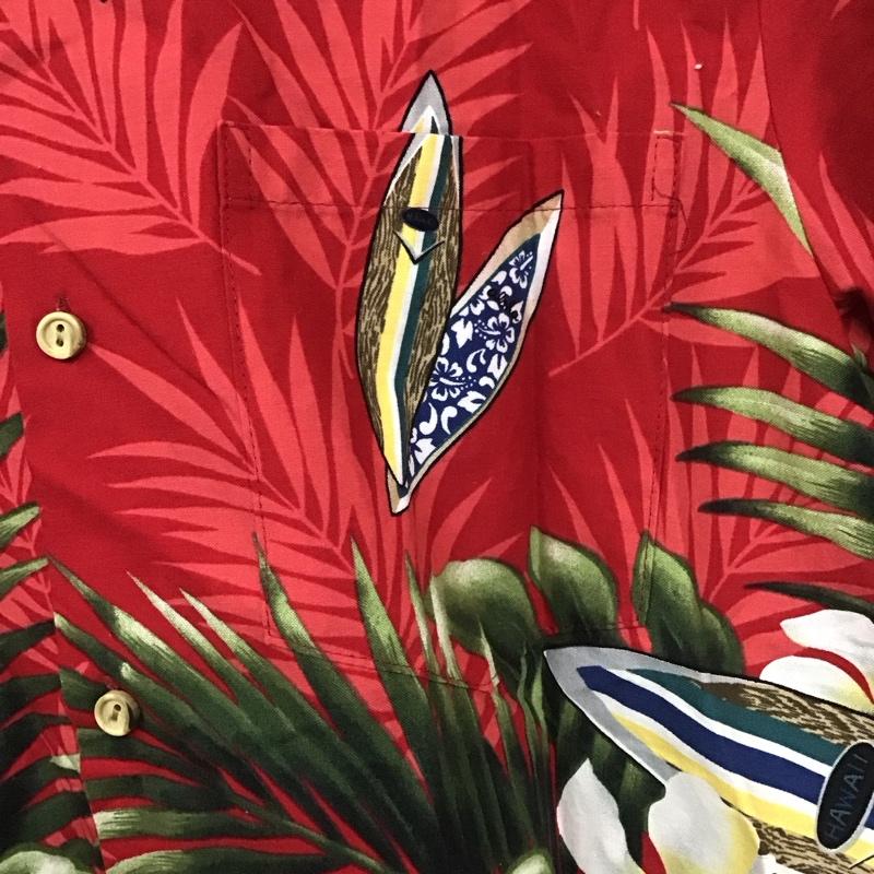 古着 USED シャツ、ブラウス 半袖 半袖シャツ プリントシャツ ポケットシャツ アロハシャツ S プリント マルチカラー / マルチカラー /  メンズ USED 古着 中古 10140666