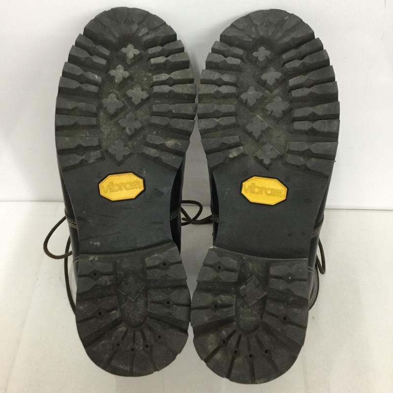 ビズビム VISVIM ブーツ ショートブーツ US10 レザー レースアップ US：10 無地 黒 / ブラック /  メンズ USED 古着 中古 10130194