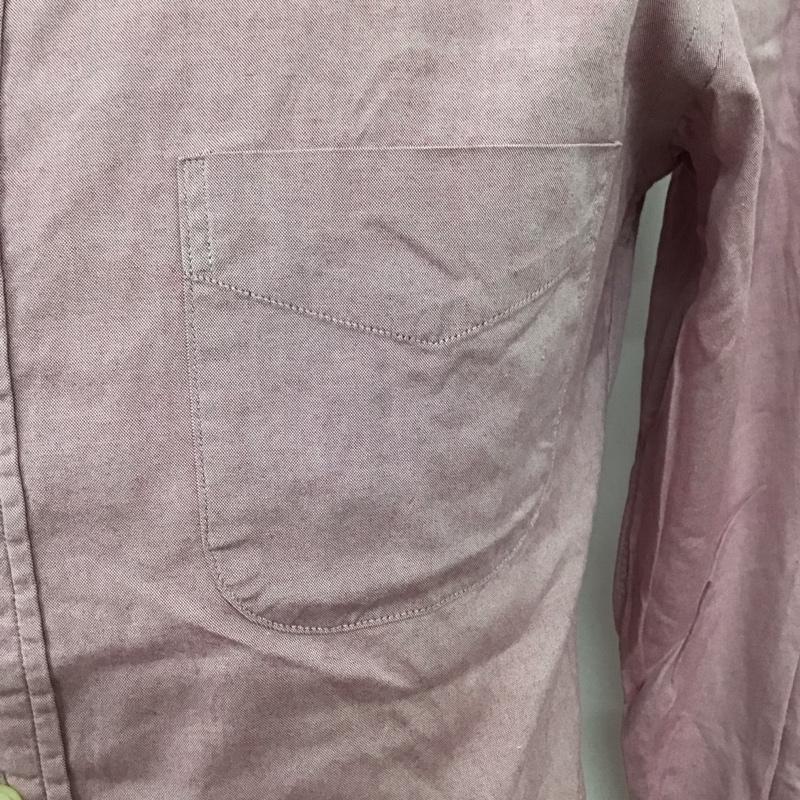 ネイバーフッド NEIGHBORHOOD シャツ、ブラウス 長袖 長袖シャツ カラーシャツ ポケットシャツ 長袖カットソー 無地シャツ S 無地 赤 / レッド /  メンズ USED 古着 中古 10114707