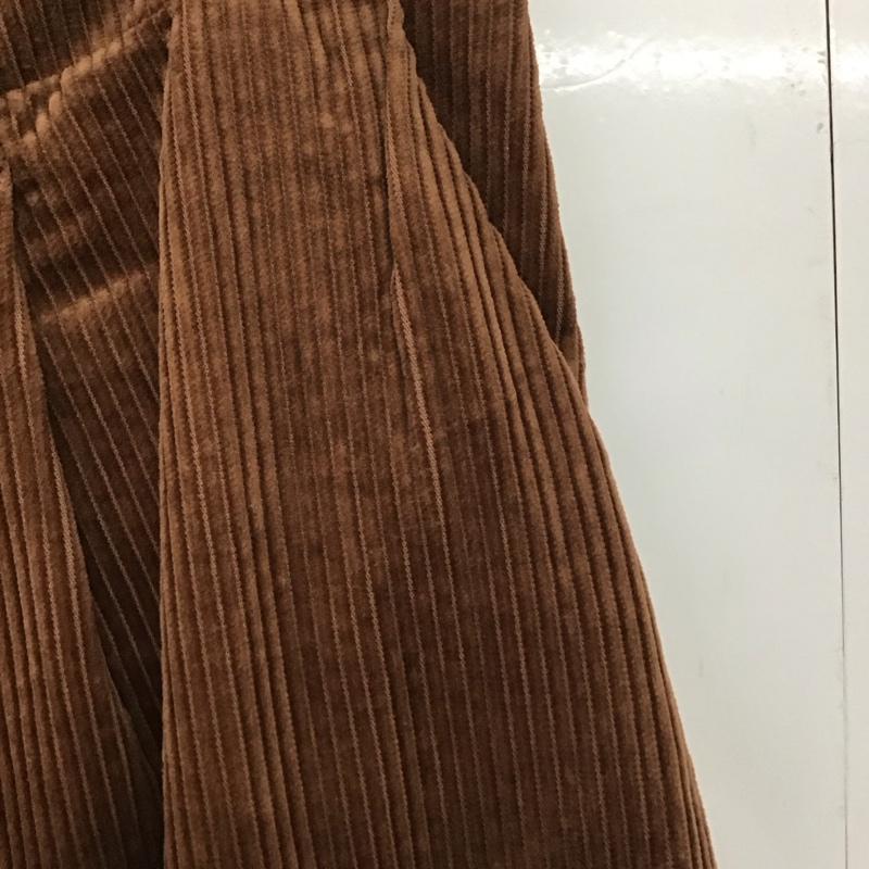 スタディオクリップ studio CLIP ボトムス ボトムス コーデュロイパンツ 3L 無地 茶 / ブラウン /  レディース USED 古着 中古 10142778