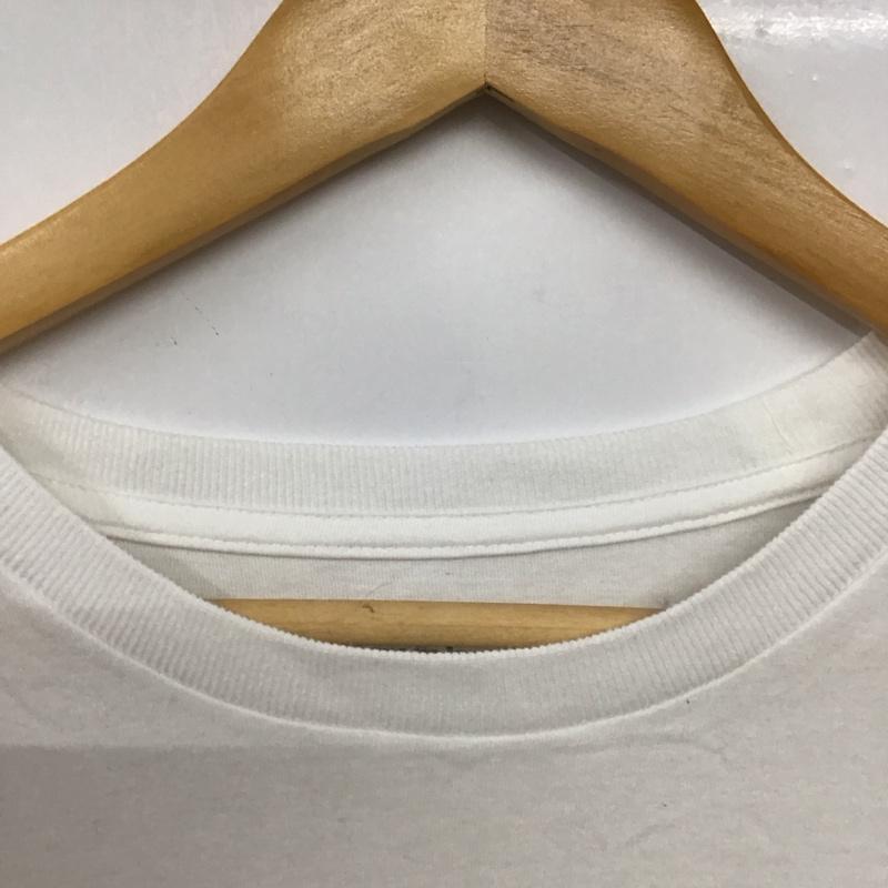 グラニフ graniph Tシャツ 半袖 半袖カットソー プリントTシャツ クルーネックカットソー ワンピース XXL プリント 白 / ホワイト /  メンズ USED 古着 中古 10150926