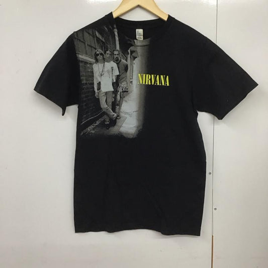 古着 USED Tシャツ 半袖 半袖シャツ カラーシャツ 半袖カットソー バンドTシャツ S プリント 黒 / ブラック /  メンズ USED 古着 中古 10124594