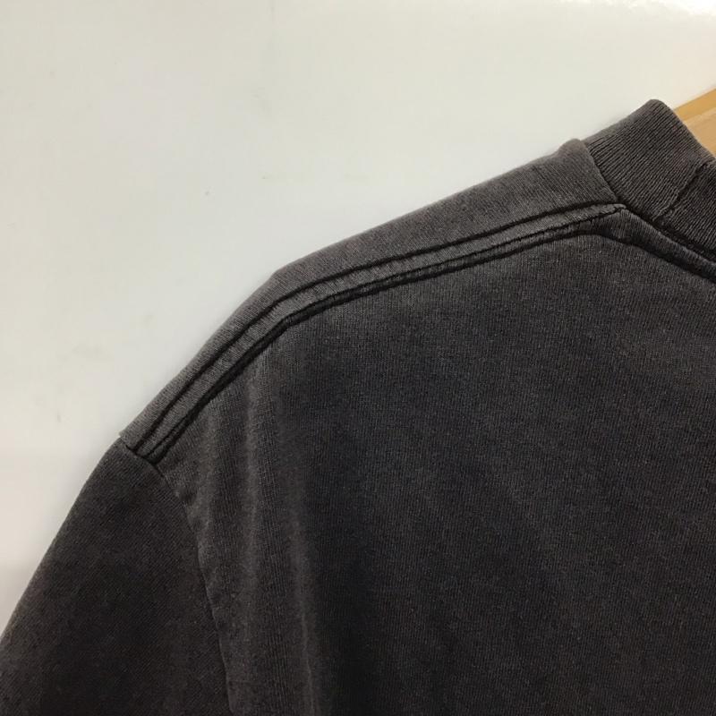 古着 USED Tシャツ 半袖 半袖カットソー プリントTシャツ クルーネックカットソー 古着 M プリント ダークグレー / ダークグレー /  メンズ USED 古着 中古 10148931