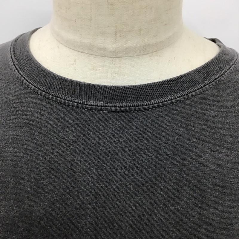 ニードルス Needles Tシャツ 半袖 XL 無地 チャコールグレー / チャコールグレー /  メンズ USED 古着 中古 10113978
