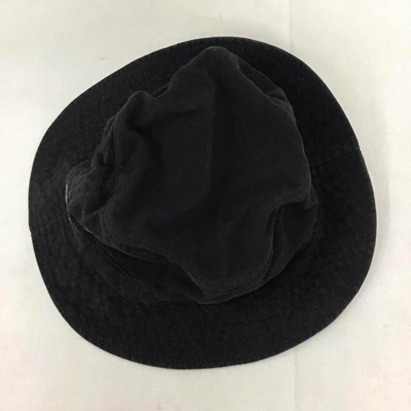 ラコステ LACOSTE 帽子 ハット バケットハット バケハ ワンポイント 黒 / ブラック /  メンズ USED 古着 中古 10132445