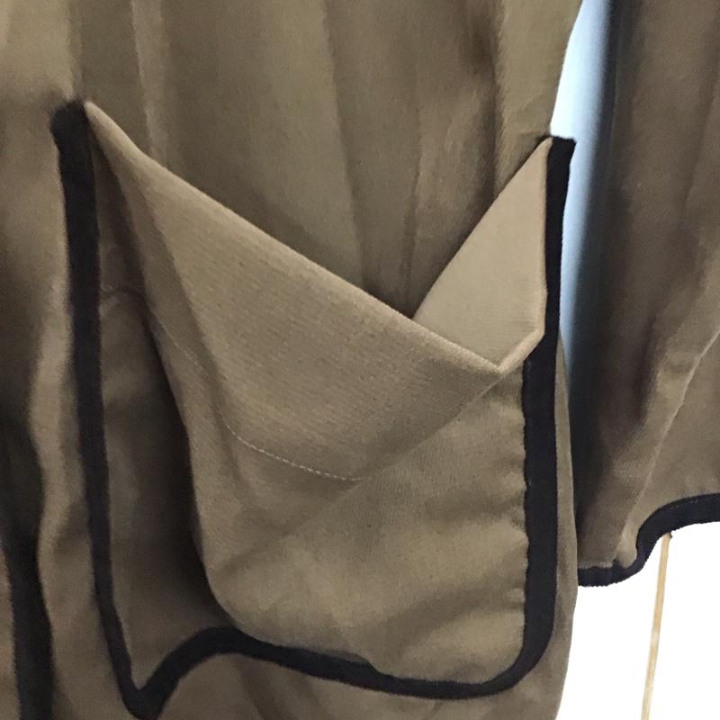 エヘカソポ ehka sopo ジャケット、上着 ジャケット、ブレザー FREE 無地 茶 / ブラウン /  レディース USED 古着 中古 10142771