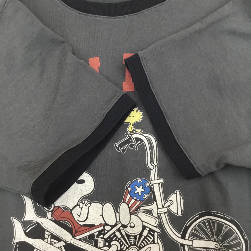 トイズマッコイ TOYS McCOY Tシャツ 半袖 PEANAUTS　スヌーピー XXL キャラクター カーキ / カーキ /  メンズ USED 古着 中古 10131962