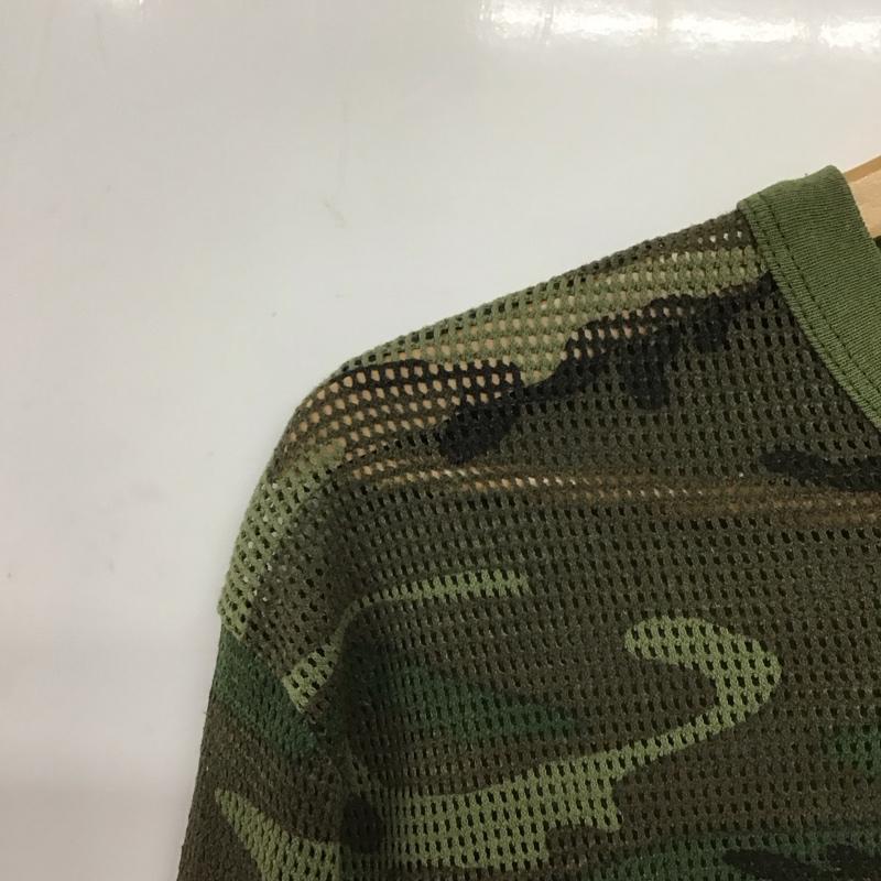 ジャーナルスタンダード トライセクト JOURNAL STANDARD TRISECT Tシャツ 長袖 メッシュ ロンT バックプリント XXL カモフラージュ柄・迷彩 マルチカラー / マルチカラー /  メンズ USED 古着 中古 10146344