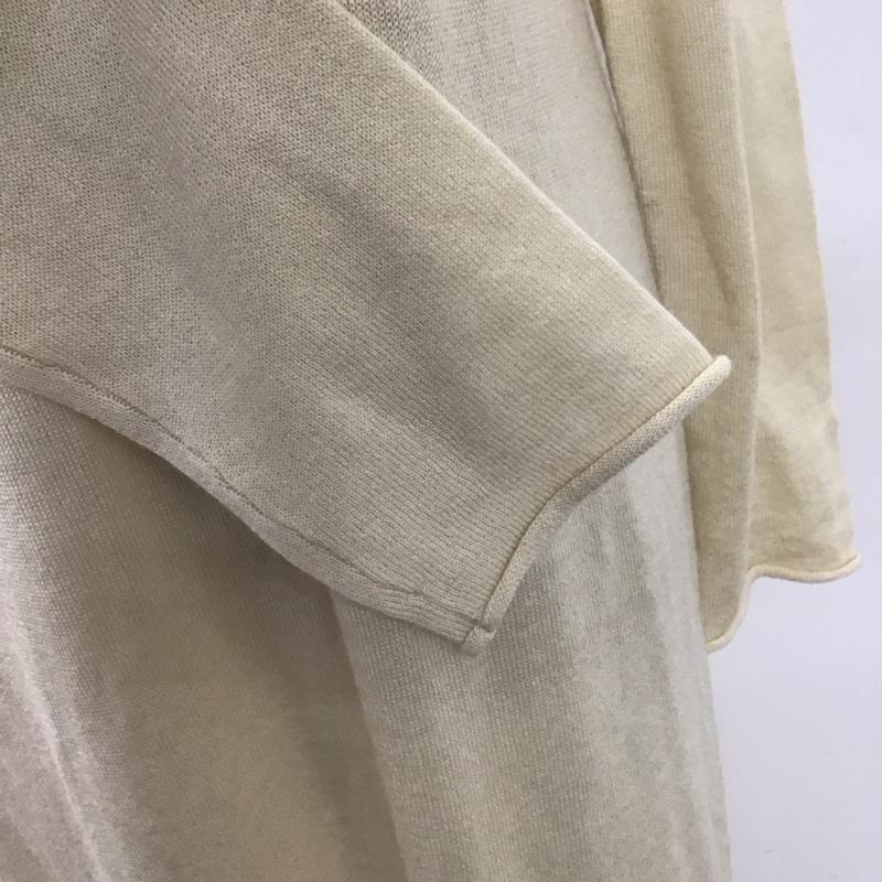 トゥデイフル TODAYFUL ワンピース ロングスカート 11820318 Soft Knit Dress ロングニットOP 長袖 タグ付き 36 無地 ベージュ / ベージュ /  レディース USED 古着 中古 10123037