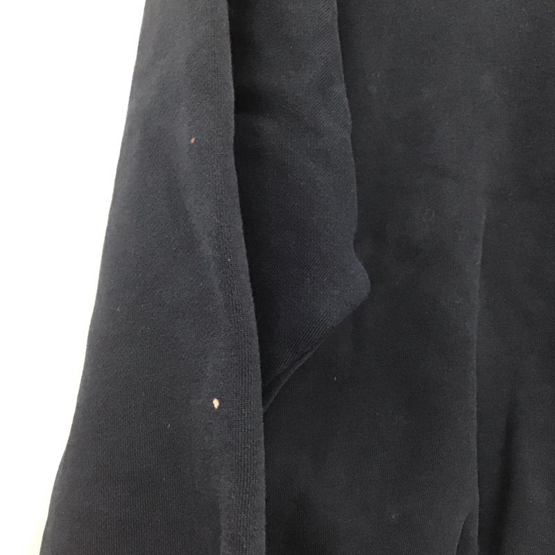 チャンピオン Champion トレーナー 長袖 長袖トレーナー スウェット クルーネック プルオーバー M ロゴ、文字 紺 / ネイビー /  レディース USED 古着 中古 10144270