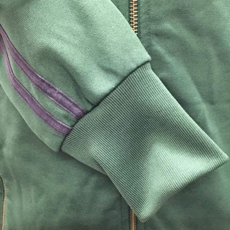 フレッドペリー FRED PERRY ジャケット、上着 ジャンパー、ブルゾン ジップアップジャケット ジャンパー ジャケット カジュアルジャケット ジャージ M ロゴ、文字 緑 / グリーン /  メンズ USED 古着 中古 10116598