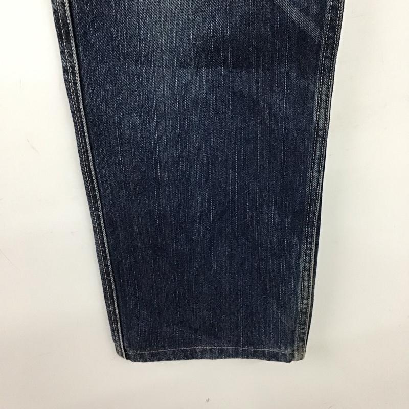 リーバイストラウスアンドコー Levi Strauss & co. パンツ デニム、ジーンズ デニムパンツ ワイドパンツ カジュアルパンツ 33インチ 無地 インディゴ / インディゴ /  メンズ USED 古着 中古 10150043