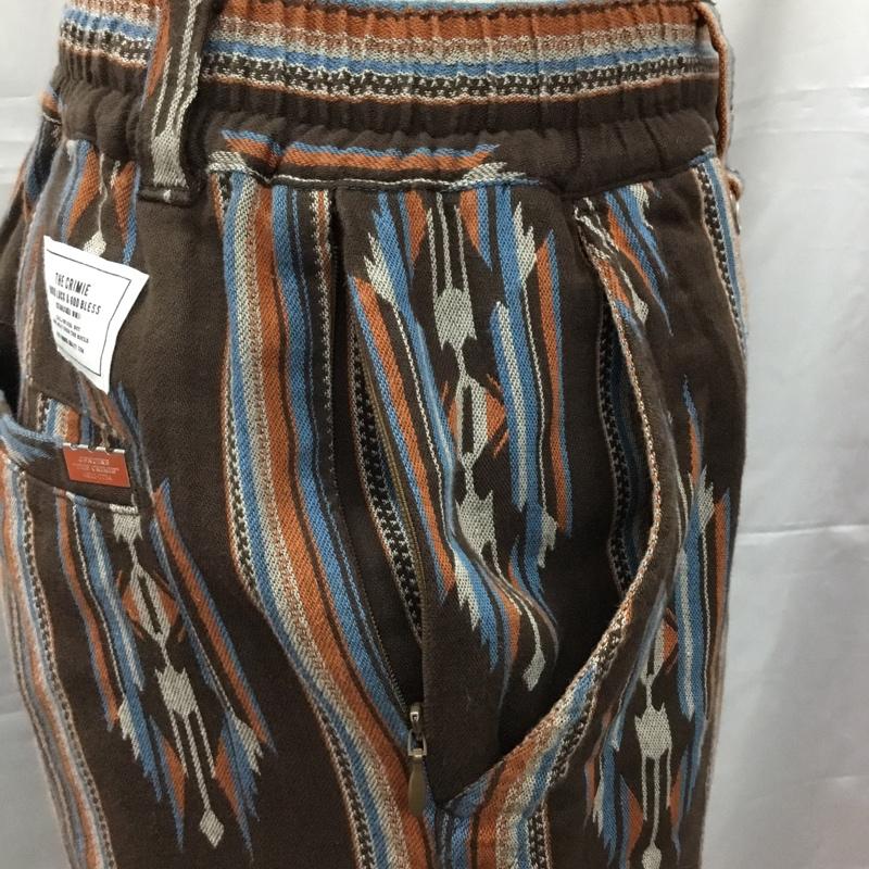 クライミー CRIMIE パンツ ショートパンツ ハーフパンツ ショートパンツ カジュアルパンツ M ネイティブ柄 マルチカラー / マルチカラー /  メンズ USED 古着 中古 10108404
