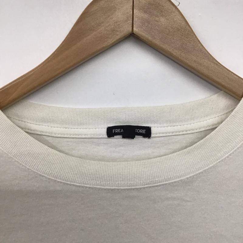 フリークスストア FREAK S STORE Tシャツ 半袖 半袖カットソー プリントTシャツ クルーネックカットソー XL プリント 白 / ホワイト /  メンズ USED 古着 中古 10146718