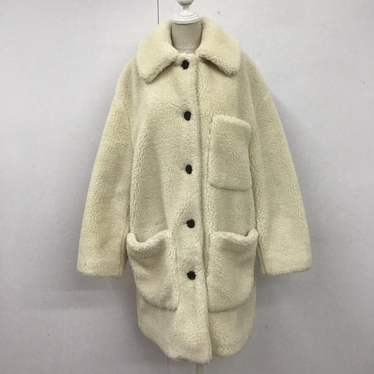 ザラ ZARA コート コート一般 XS 無地 オフホワイト / オフホワイト /  レディース USED 古着 中古 10110507
