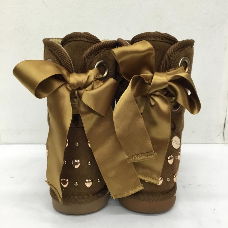 リズリサ LIZ LISA ブーツ ショートブーツ S  茶 / ブラウン /  レディース USED 古着 中古 10143321