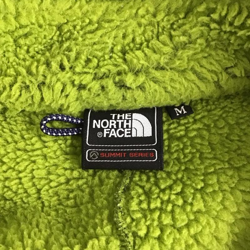 ザノースフェイス THE NORTH FACE ジャケット、上着 ジャンパー、ブルゾン na45501 VERSALOFTJACKET ジップアップジャケット フリースジャケット M ロゴ、文字 緑 / グリーン /  メンズ USED 古着 中古 10123140