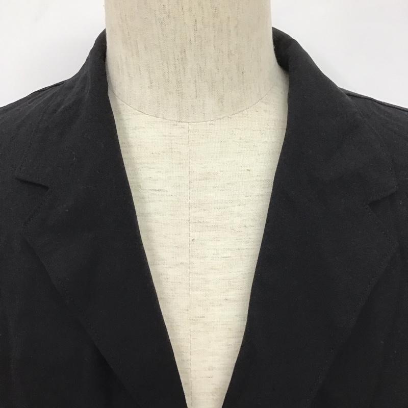 ワイズフォーメン Y s for men ジャケット、上着 ジャケット、ブレザー カジュアルジャケット フォーマルジャケット カラージャケット アウター S 無地 黒 / ブラック /  メンズ USED 古着 中古 10107185