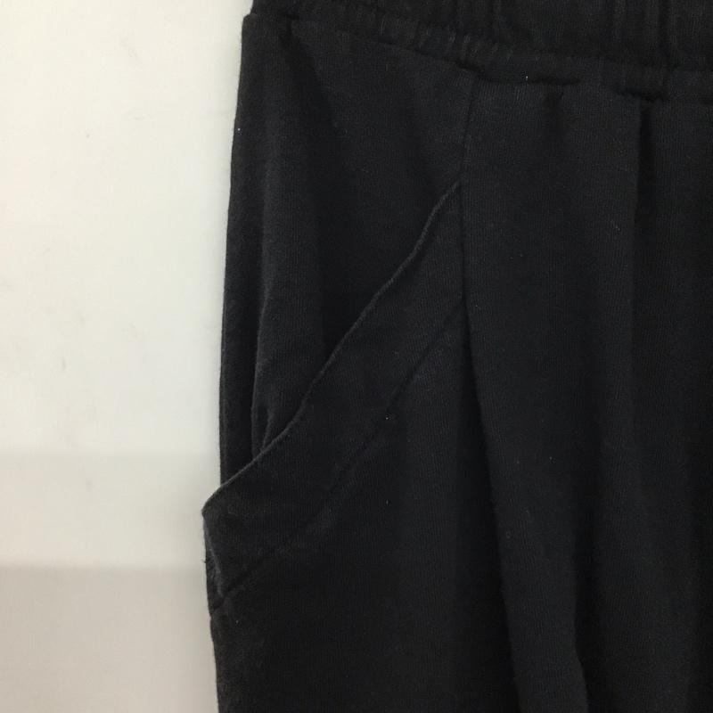 ニコアンド niko and... ボトムス ボトムス NKN35503AD スウェットタックスカーチョ M 無地 黒 / ブラック /  レディース USED 古着 中古 10148547