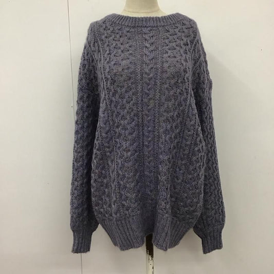 ダブルクローゼット w closet ニット、セーター 長袖 FREE  マルチカラー / マルチカラー /  レディース USED 古着 中古 10121728