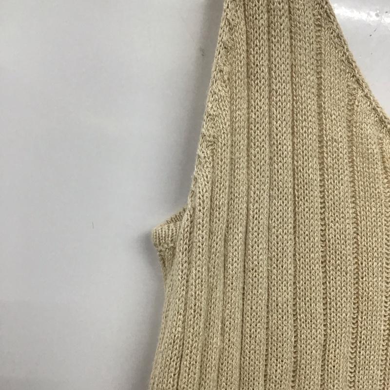 ジーナシス JEANASIS ワンピース ロングスカート FREE 無地 ベージュ / ベージュ /  レディース USED 古着 中古 10128915