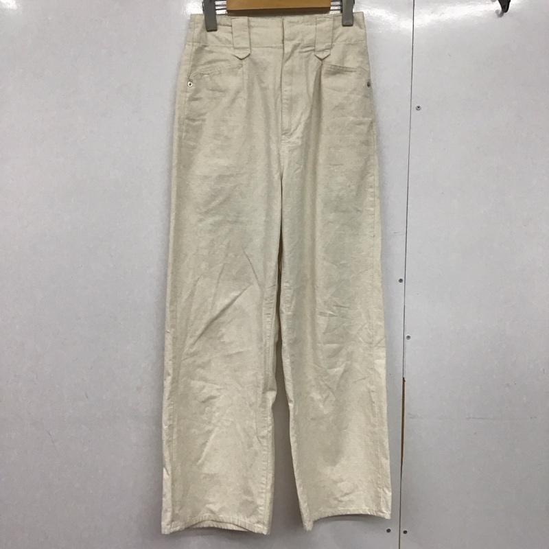 ミスティック mystic パンツ ワークパンツ、ペインターパンツ 2 無地 オフホワイト / オフホワイト /  レディース USED 古着 中古 10144260