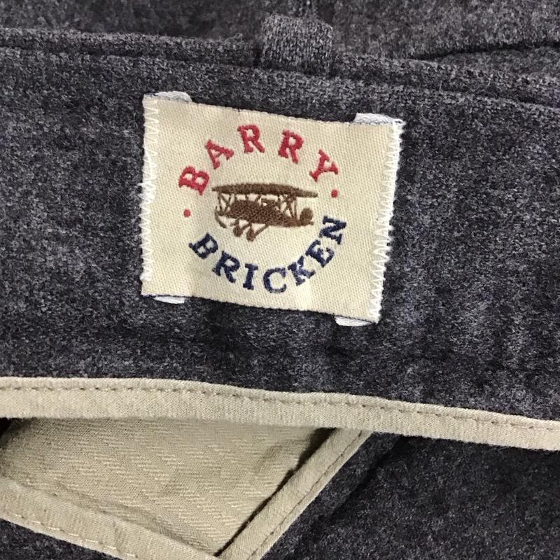 古着 USED パンツ スラックス スラックス ワイドパンツ カジュアルパンツ ストレートパンツ 80s 90s barrybricken 無地 灰 / グレー /  メンズ USED 古着 中古 10106565