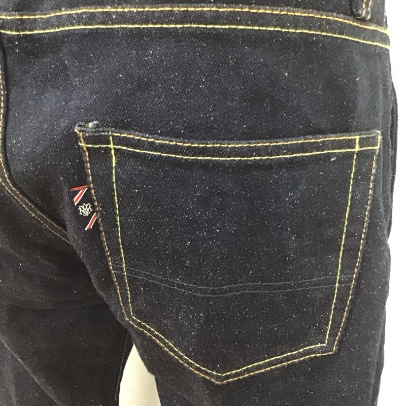 ニューヨーカー NEWYORKER パンツ デニム、ジーンズ デニムパンツ スリムパンツ ジーンズ カジュアルパンツ ストレートパンツ M 無地 インディゴ / インディゴ /  メンズ USED 古着 中古 10111105