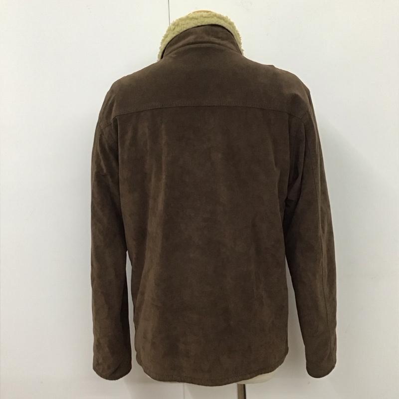 エフエイティー FAT ジャケット、上着 ジャケット、ブレザー F/04-FW/JK-04 WOLFY エコムートン ジャケット アウター ジャケット XL 無地 茶 / ブラウン /  メンズ USED 古着 中古 10109812