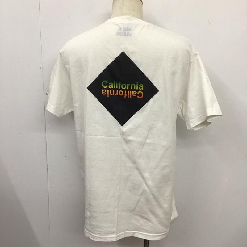 ロンハーマン Ron Herman Tシャツ 半袖 半袖カットソー プリントTシャツ クルーネックカットソー L プリント 白 / ホワイト /  メンズ USED 古着 中古 10126224