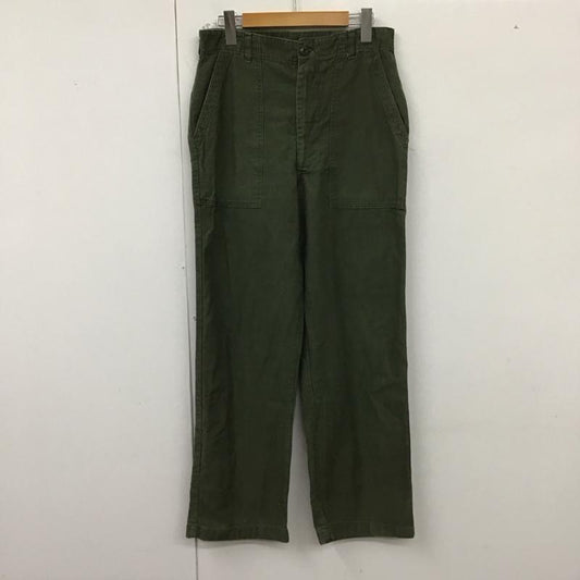 ミリタリー ミリタリー パンツ ワークパンツ、ペインターパンツ ミリタリーパンツ ワイドパンツ 60s アメリカ軍 ベイカー 32インチ 無地 カーキ / カーキ /  メンズ USED 古着 中古 10130079