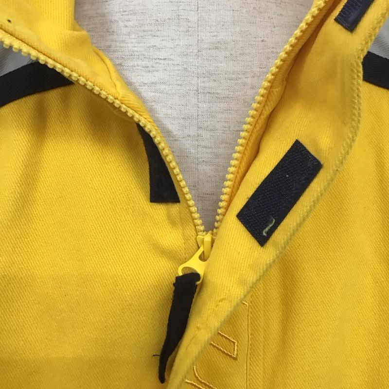 シュプリーム Supreme ジャケット、上着 ジャンパー、ブルゾン Brushed Twill Zip Jacket L ロゴ、文字 黄 / イエロー /  メンズ USED 古着 中古 10106384