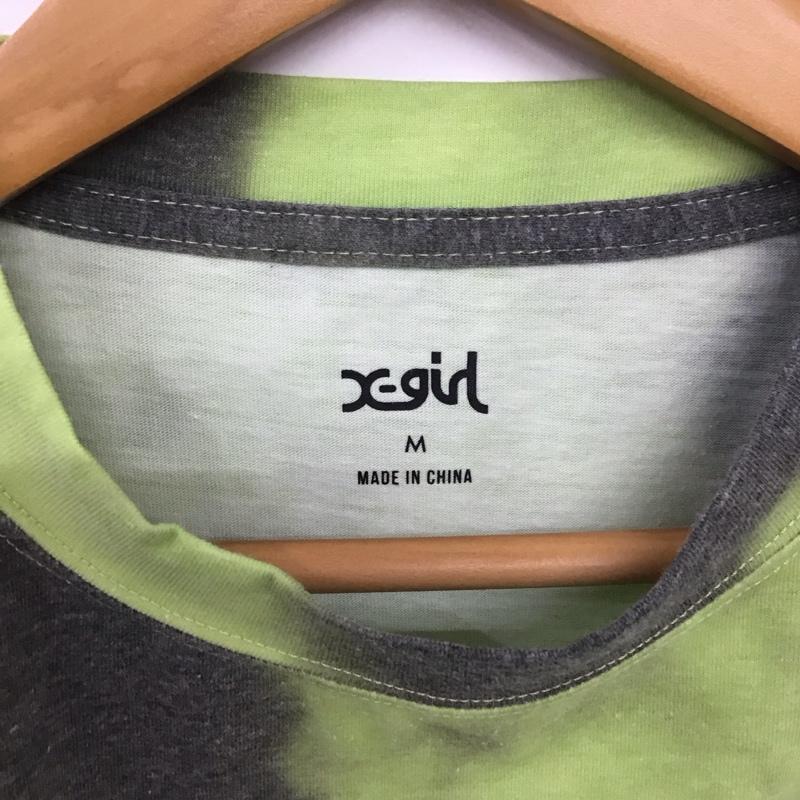 エックスガール X-girl Tシャツ 半袖 105201011015 M 総柄 X ロゴ、文字 マルチカラー / マルチカラー /  レディース USED 古着 中古 10134266