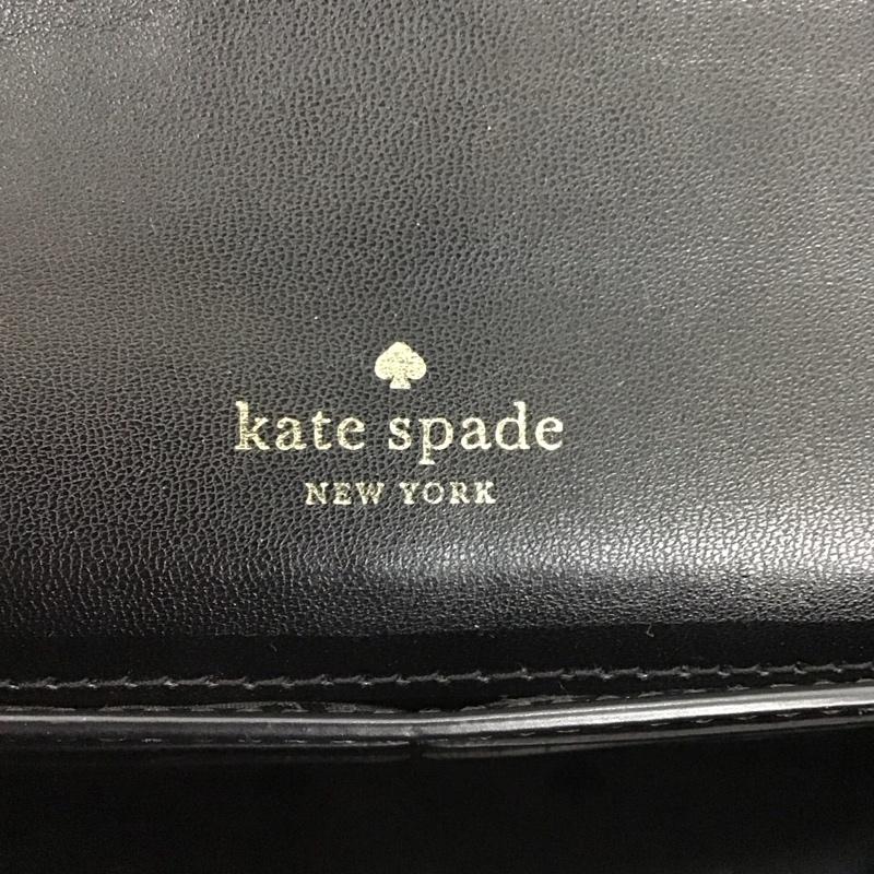 ケイトスペード Kate Spade ショルダーバッグ ショルダーバッグ バイカラー ロゴ、文字 黒 / ブラック / X ベージュ / ベージュ /  レディース USED 古着 中古 10123181