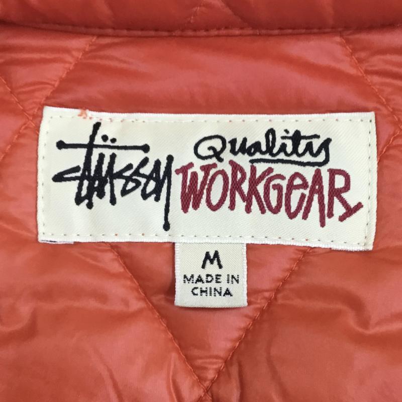 ステューシー STUSSY ジャケット、上着 ジャケット、ブレザー RANCH JACKET QUILTED NYLON M 無地 橙 / オレンジ /  メンズ USED 古着 中古 10138379