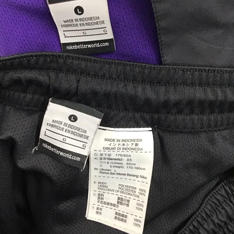 ナイキ NIKE セットアップ セットアップ 477799-547 Arsenal L ロゴ、文字 黒 / ブラック / X 赤 / レッド / X 紫 / パープル /  メンズ USED 古着 中古 10137491