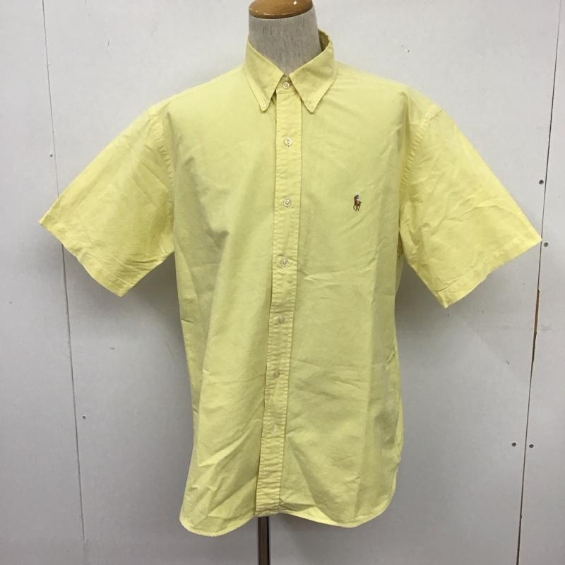 ラルフローレン RALPHLAUREN シャツ、ブラウス 半袖 HS-RL-SM0820 ボタンダウン L ワンポイント 黄 / イエロー /  メンズ USED 古着 中古 10106810