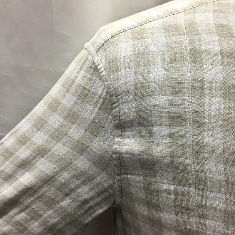 ディーゼル DIESEL シャツ、ブラウス 長袖 長袖シャツ カラーシャツ 長袖カットソー チェックシャツ S チェック 灰 / グレー /  メンズ USED 古着 中古 10117685