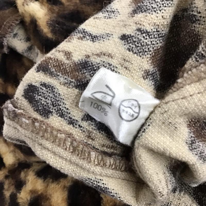 クリームソーダ CREAMSODA シャツ、ブラウス 長袖 長袖シャツ 総柄シャツ カラーシャツ L ヒョウ柄・レオパード柄 マルチカラー / マルチカラー /  メンズ USED 古着 中古 10132671