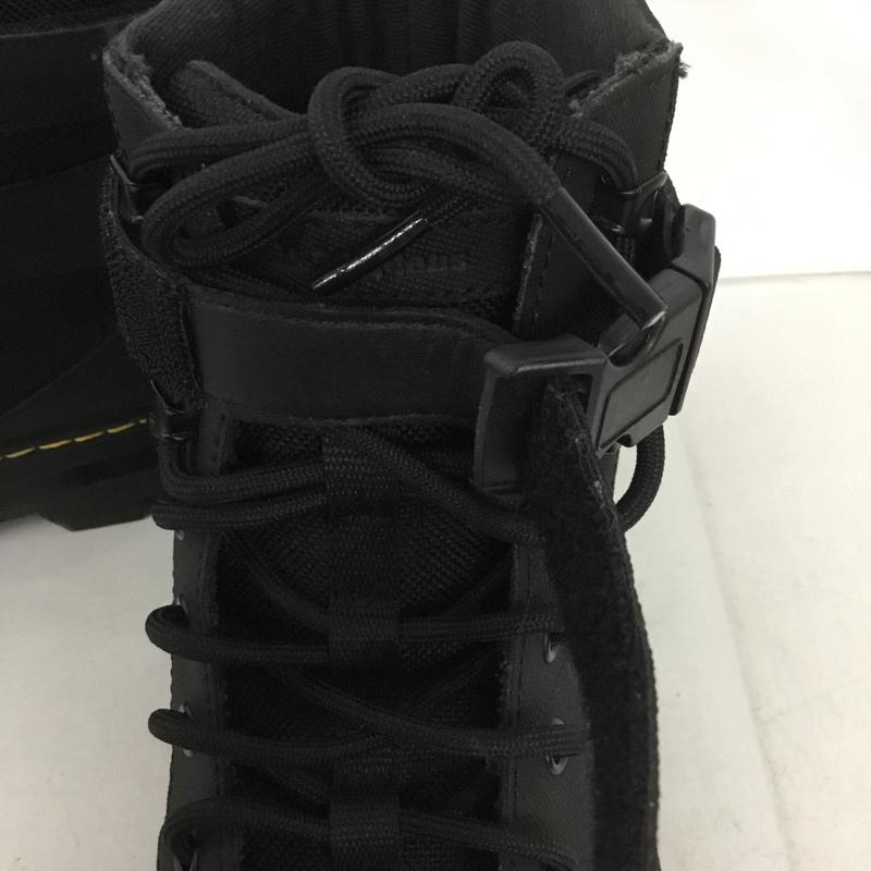 ドクターマーチン Dr.Martens ブーツ 一般 COMBS TECH レースアップブーツ UK8 US：9 無地 黒 / ブラック /  メンズ USED 古着 中古 10131821
