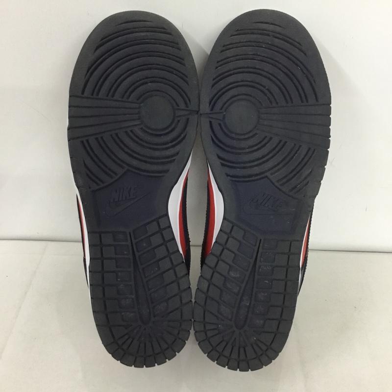 ナイキ NIKE スニーカー スニーカー DV0833-601 DUNK LOW RETRO 29cm 29.0cm ロゴ、文字 赤 / レッド / X 紺 / ネイビー /  メンズ USED 古着 中古 10143922