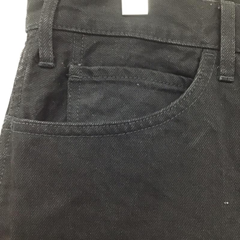 ビューティアンドユースユナイテッドアローズ BEAUTY&YOUTH UNITED ARROWS パンツ デニム、ジーンズ デニムパンツ スリムパンツ ストレートパンツ カジュアルパンツ 34 無地 黒 / ブラック /  メンズ USED 古着 中古 10113669